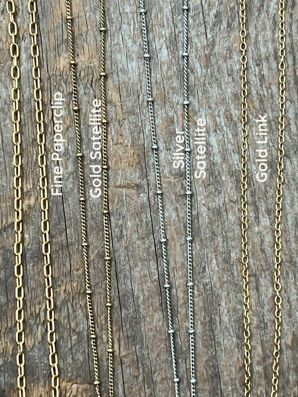 Found & Fresh Layering Chain –  Chains for Charms & Talismans (Chains ONLY)