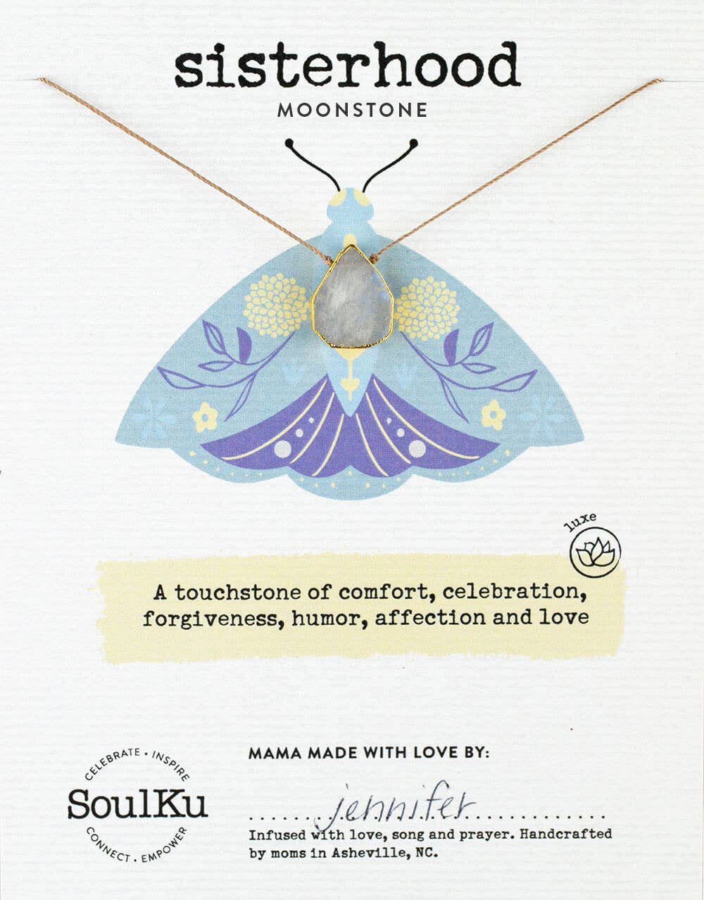Moonstone Alchemy Necklace — Sisterhood