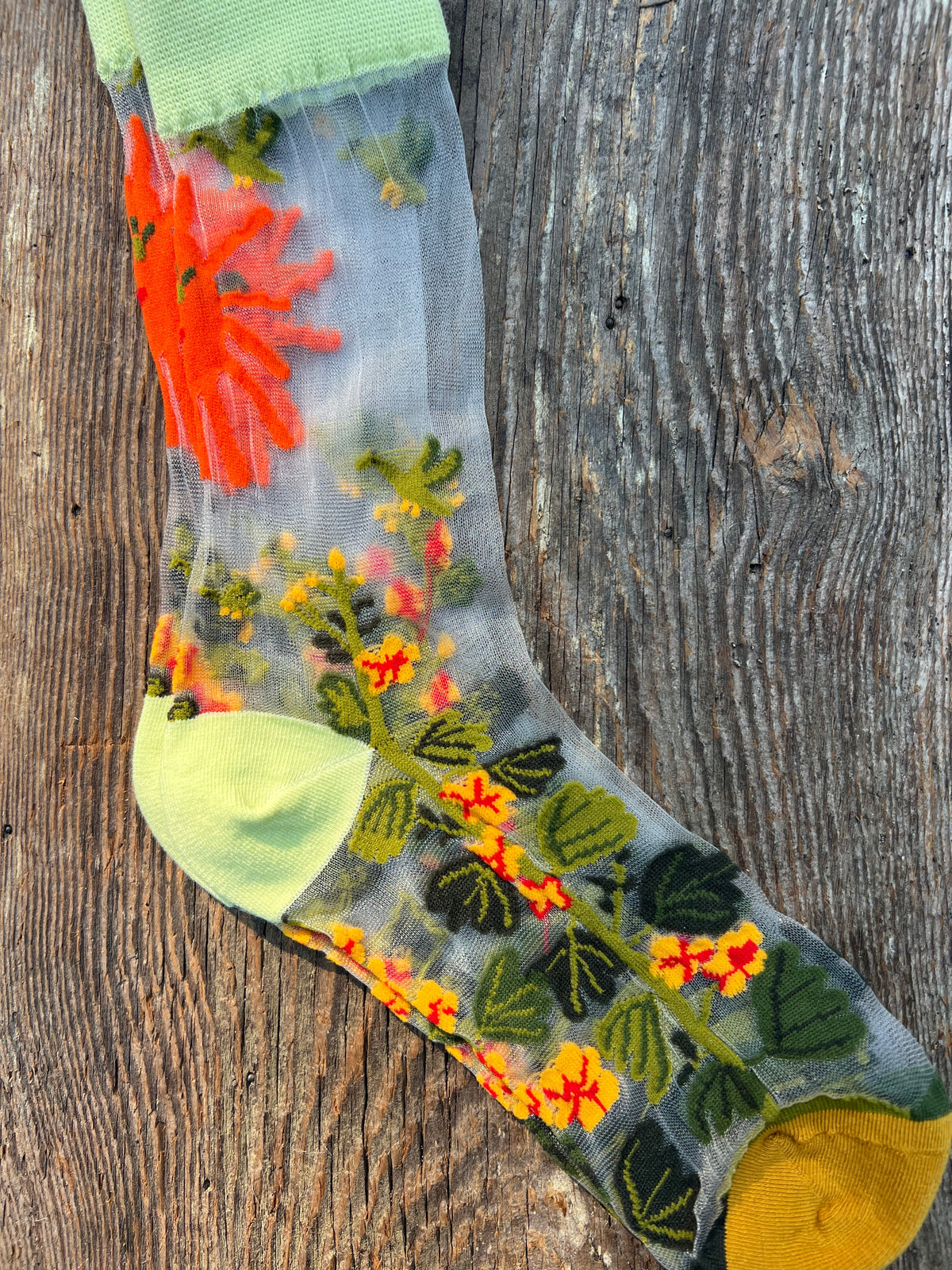 Bohemian Patterned Socks & Handmade Scrunchie Gift Set – Wild Marigold