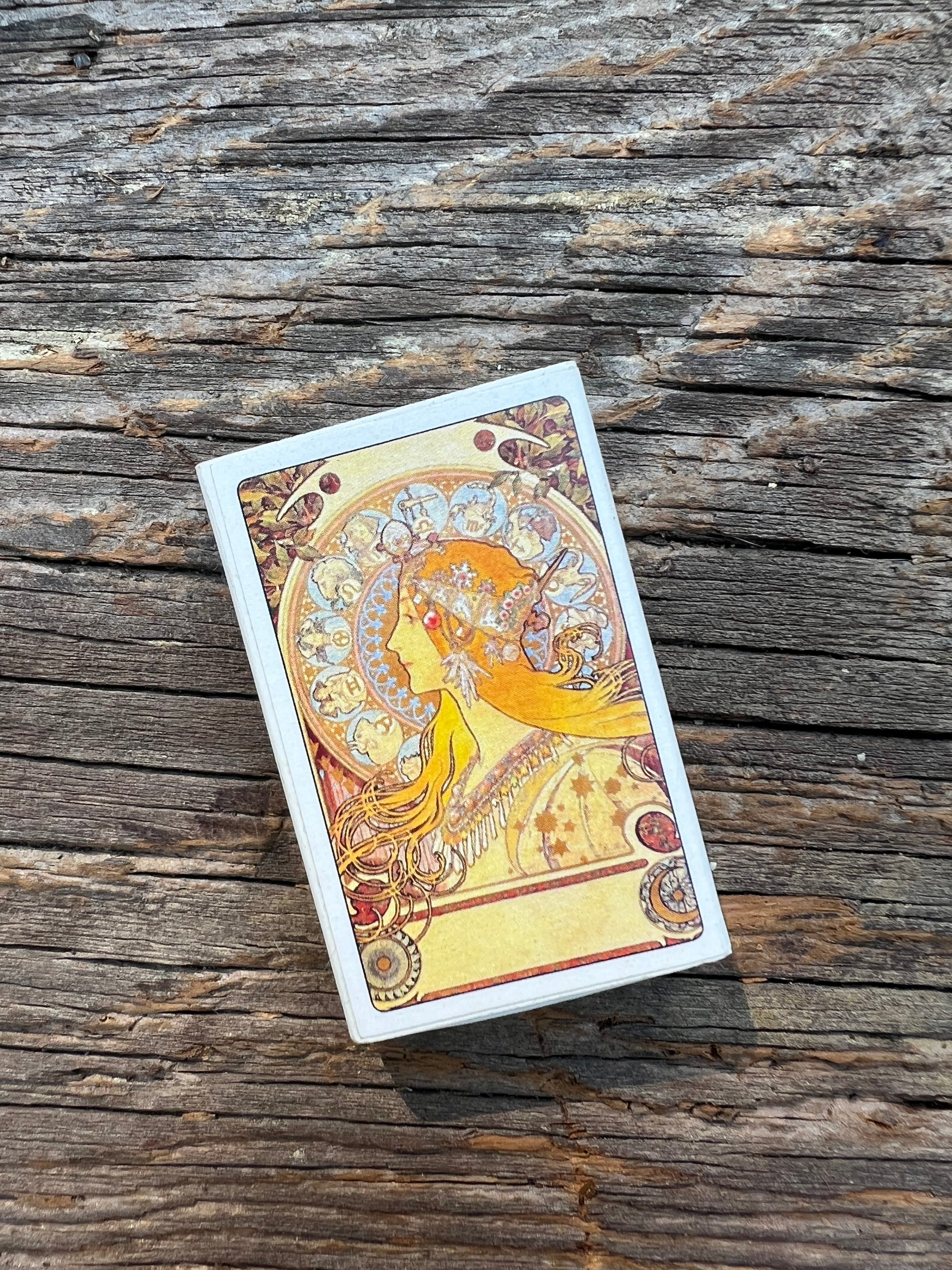 Whimsical Printed Matchbox Collection – Seasonal Matchsticks – Wild Marigold