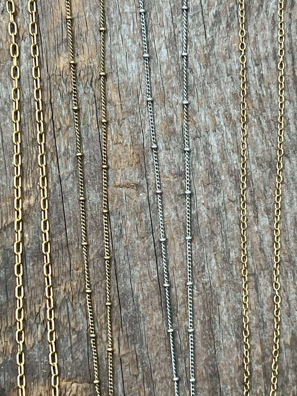 Found & Fresh Layering Chain –  Chains for Charms & Talismans (Chains ONLY)