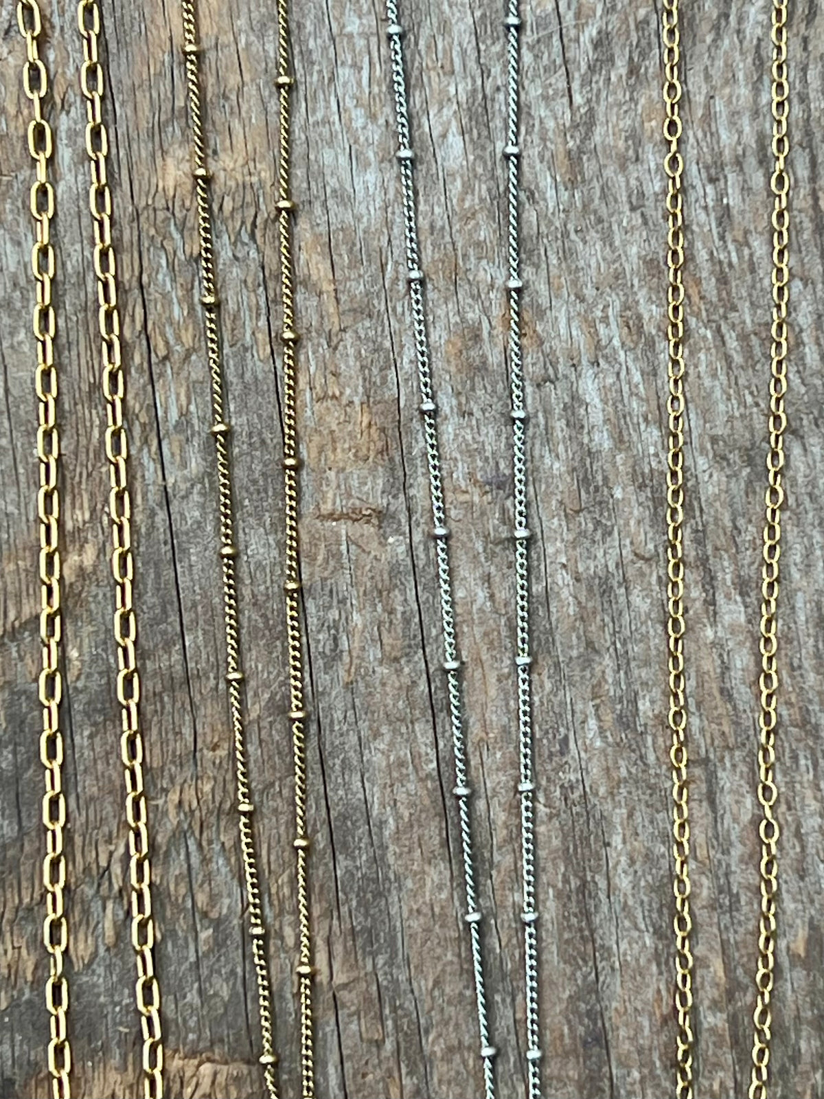 Found & Fresh Layering Chain –  Chains for Charms & Talismans (Chains ONLY)
