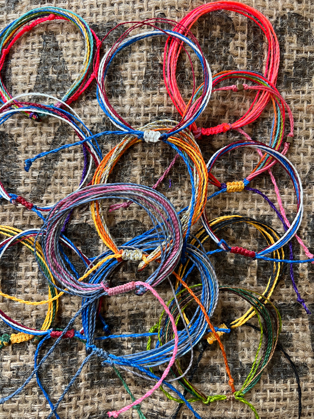 Made-to-Order Custom Friendship Bracelet -Choose Up to 6 Colors - bmakesthings