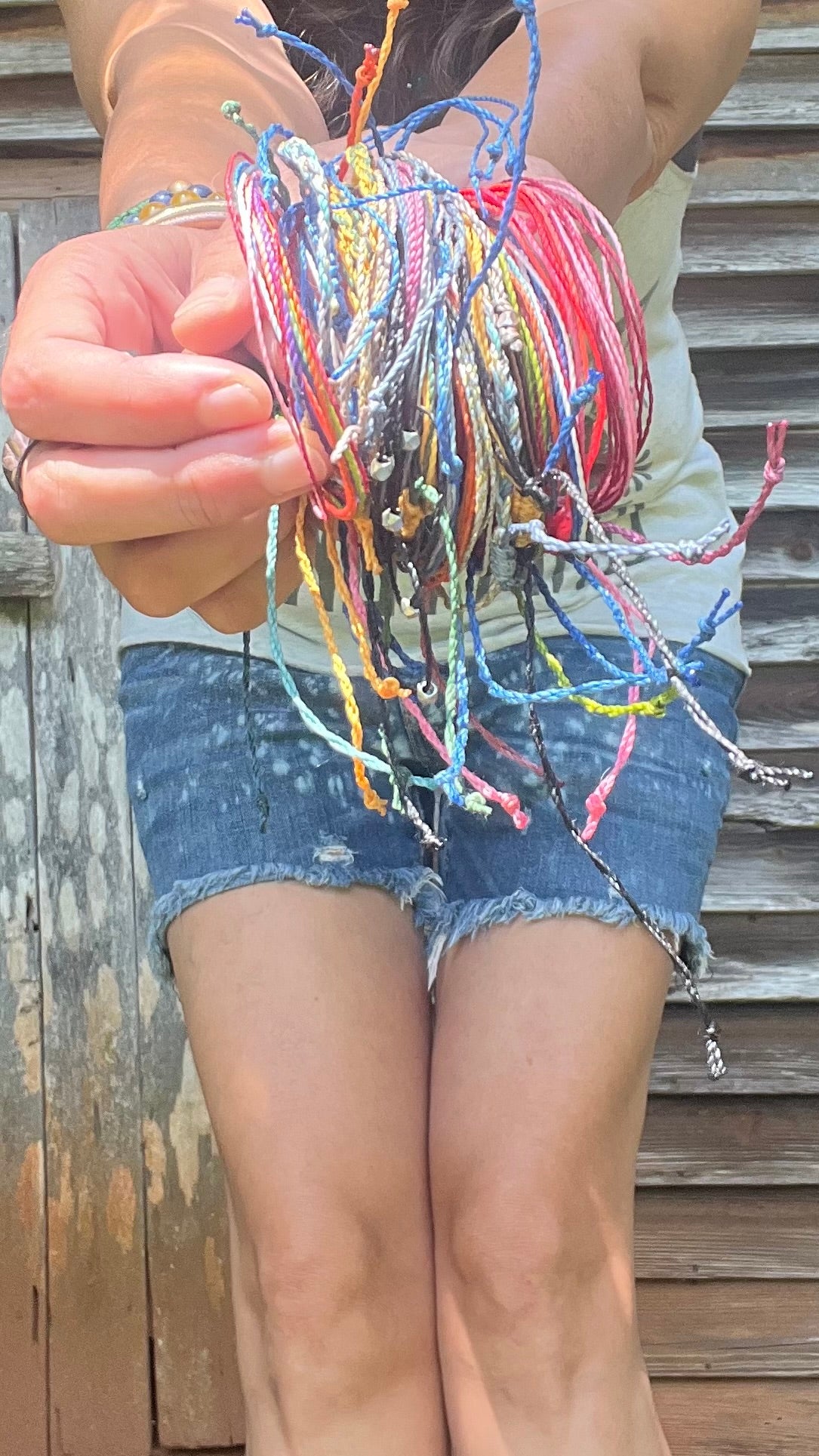 Mystery Friendship Bracelet – Blind Bag Woven Arm Candy – Wild Marigold