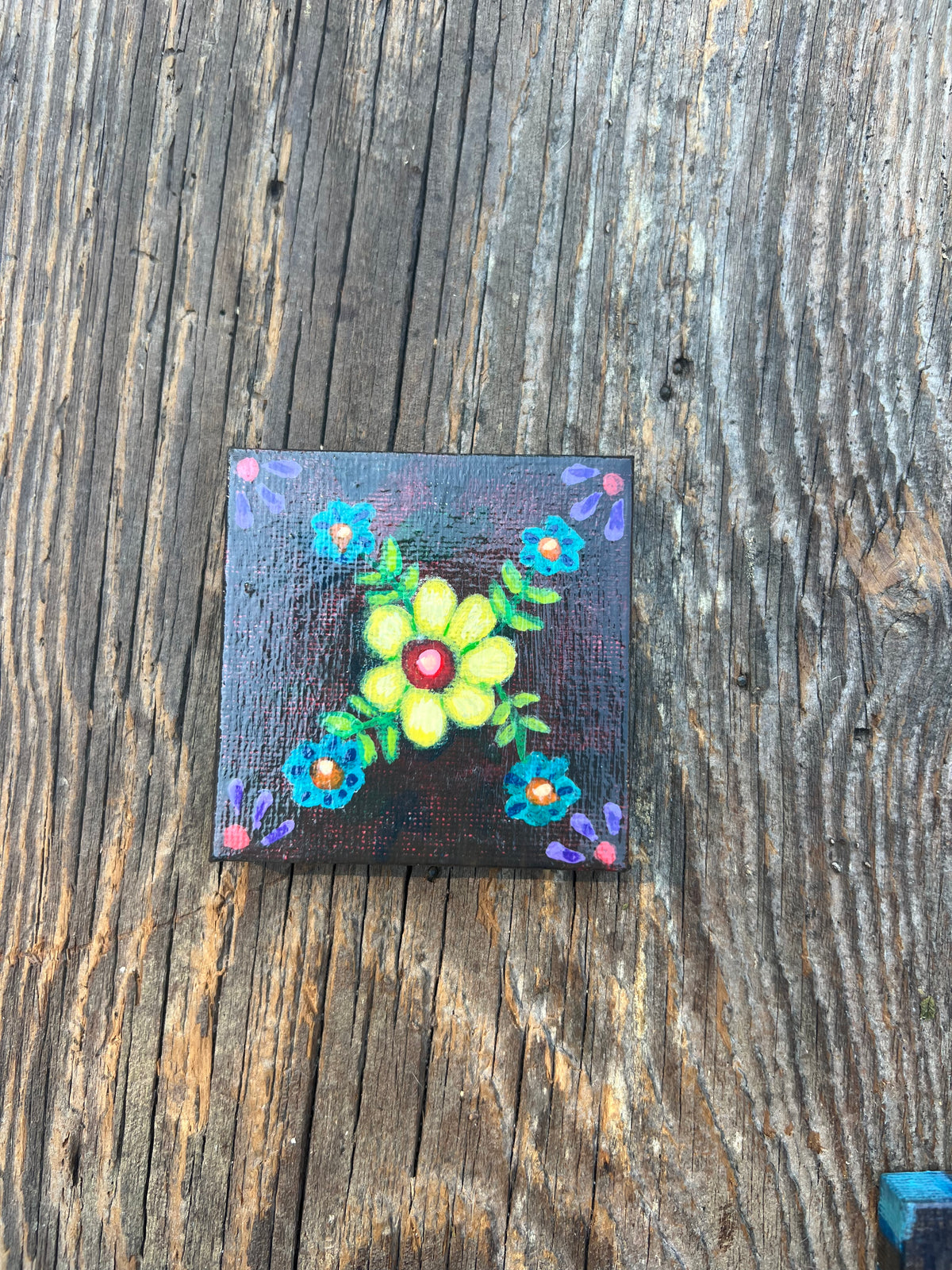 Pocket-Sized Original Painting – Tiny Art for Big Souls – by Bmakesthings