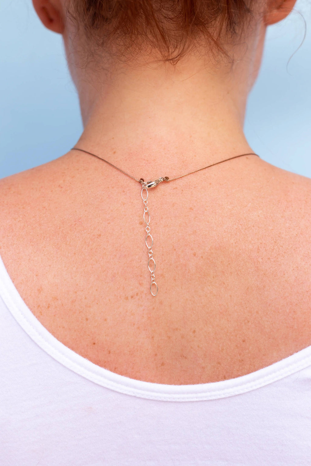 Sky Blue Topaz Refined Necklace — New Beginnings