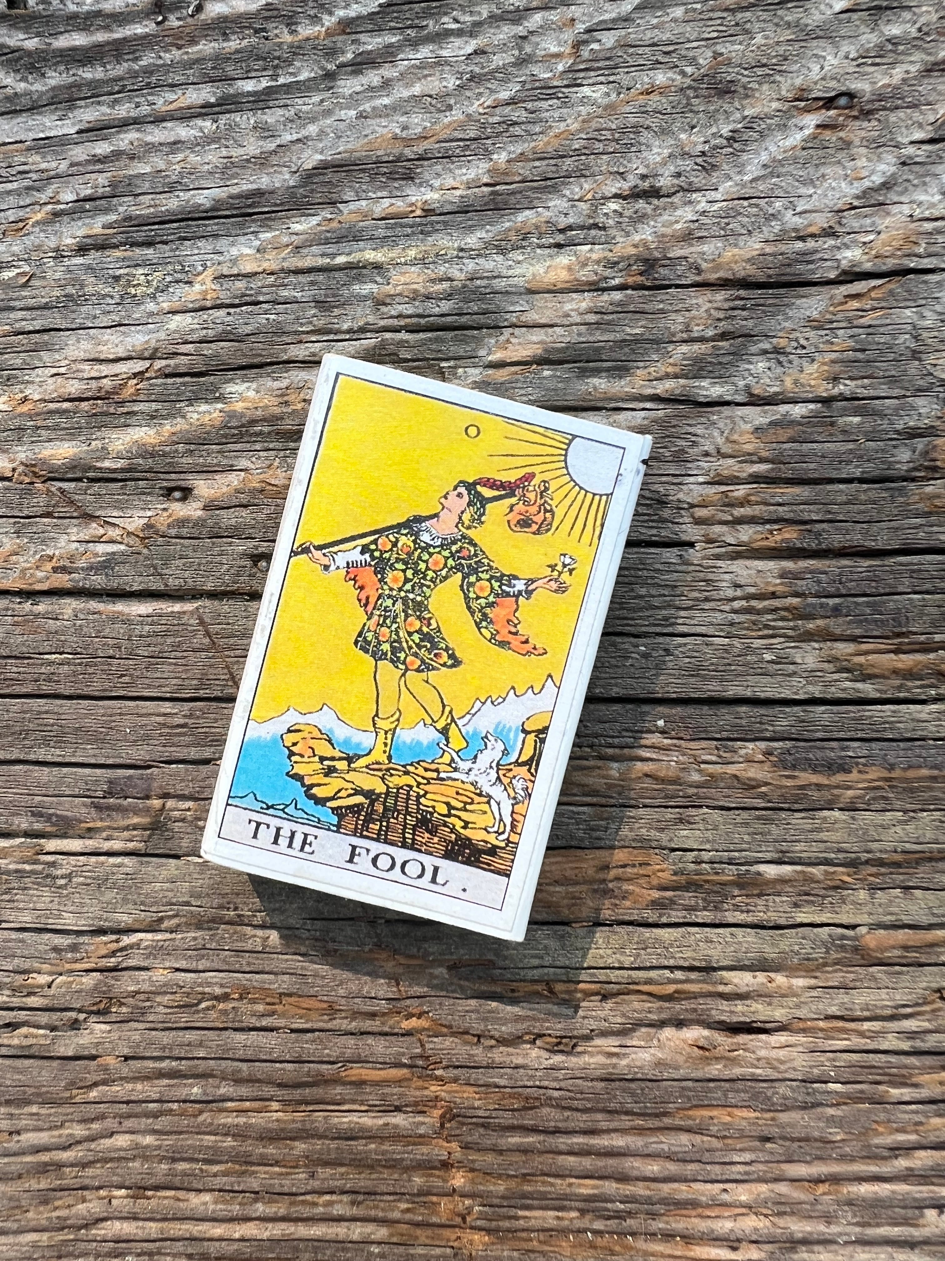Whimsical Printed Matchbox Collection – Seasonal Matchsticks – Wild Marigold