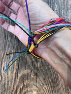 Mystery Friendship Bracelet – Blind Bag Woven Arm Candy – Wild Marigold