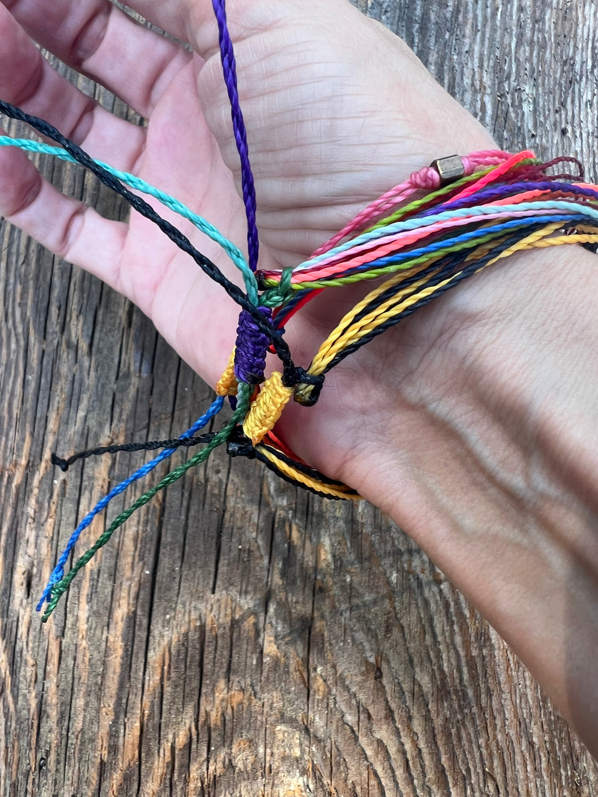 Made-to-Order Custom Friendship Bracelet -Choose Up to 6 Colors - bmakesthings