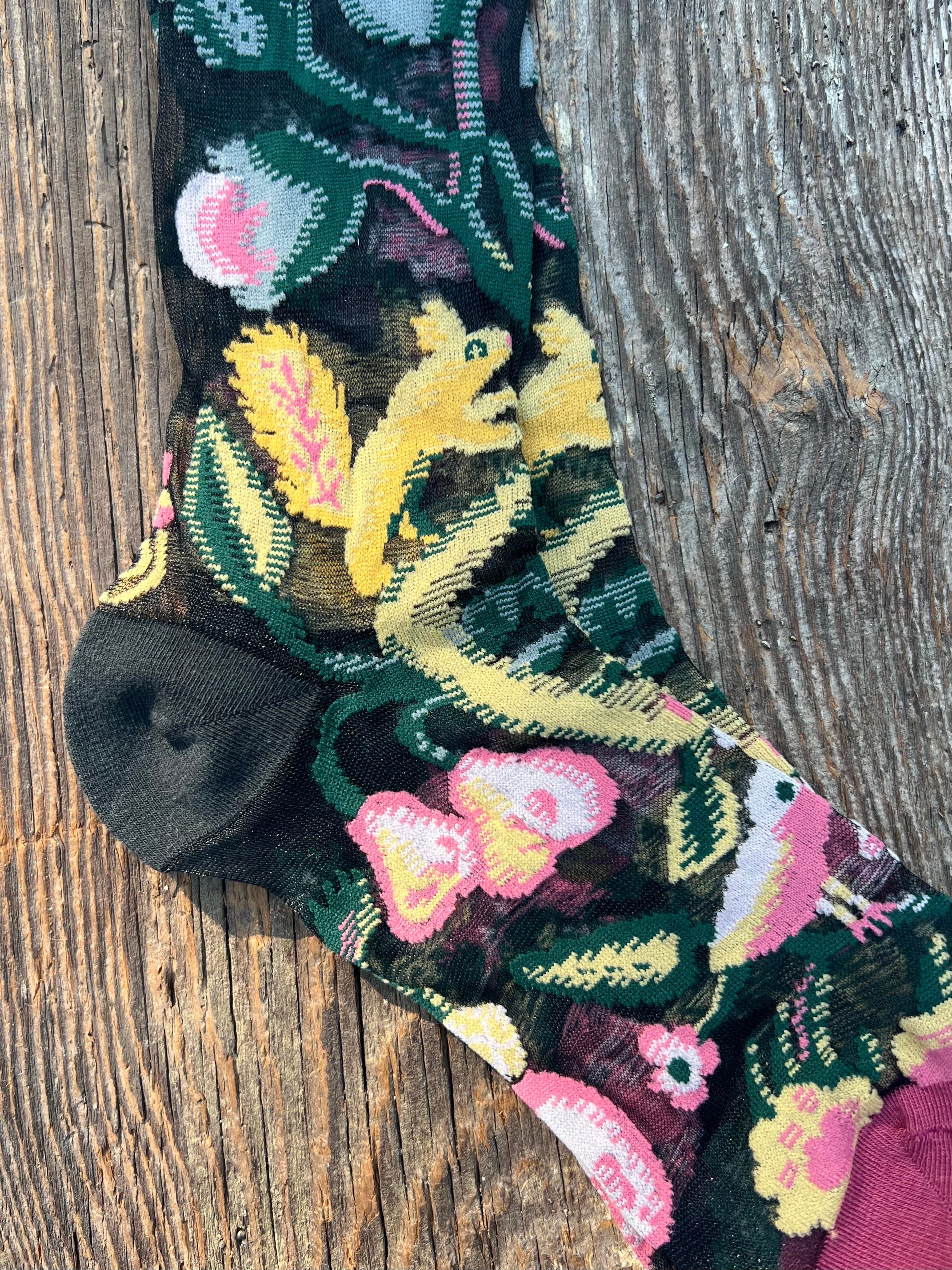 Bohemian Patterned Socks & Handmade Scrunchie Gift Set – Wild Marigold