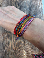 Mystery Friendship Bracelet – Blind Bag Woven Arm Candy – Wild Marigold