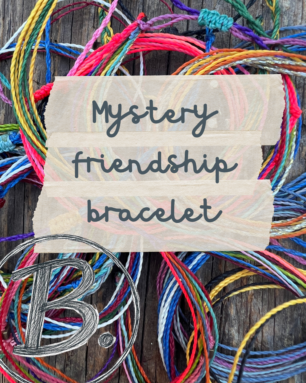 Mystery Friendship Bracelet – Blind Bag Woven Arm Candy – Wild Marigold