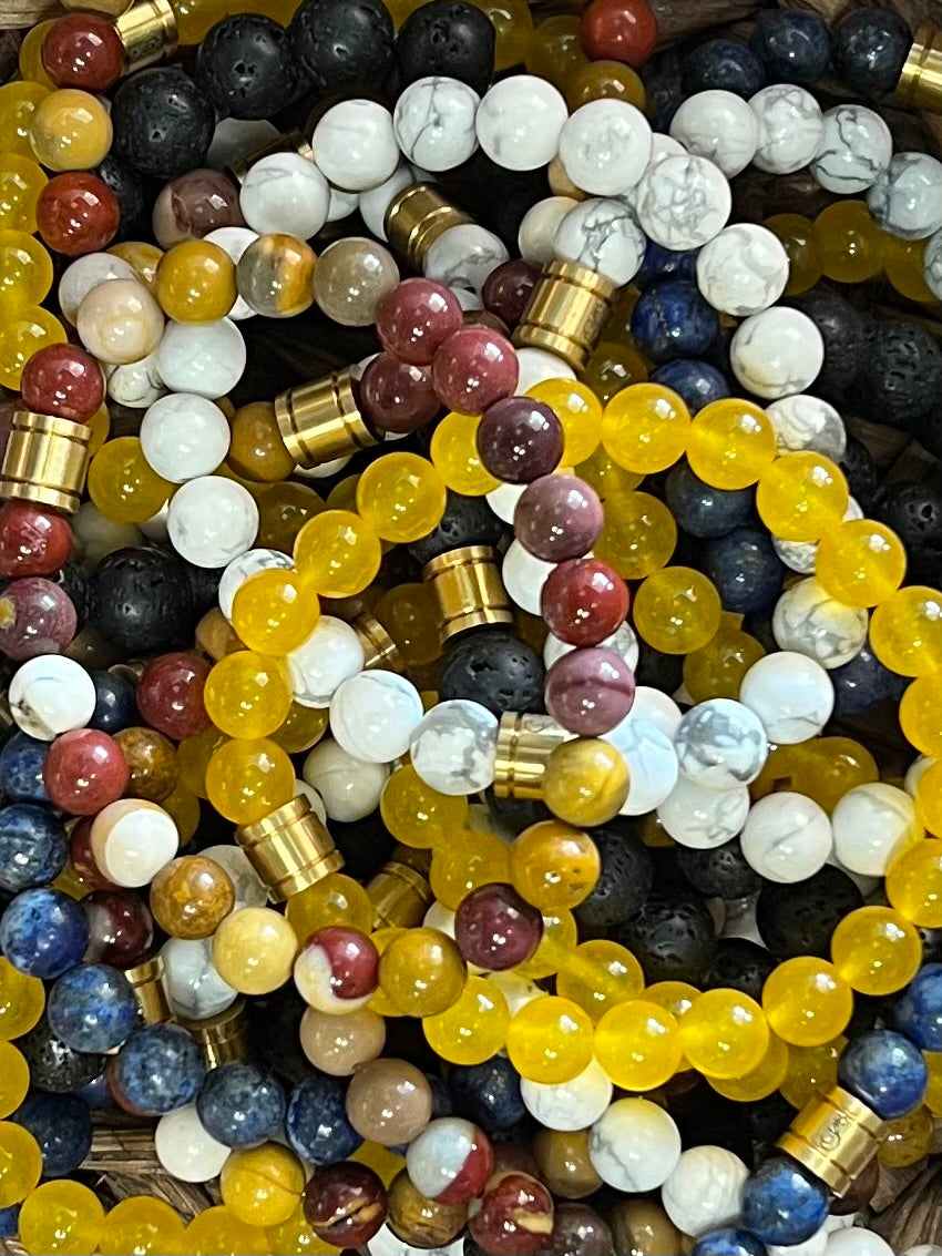 Gemstone Talisman Bracelet – Handcrafted Reiki Crystal Wristwear by Gem Designs Boutique