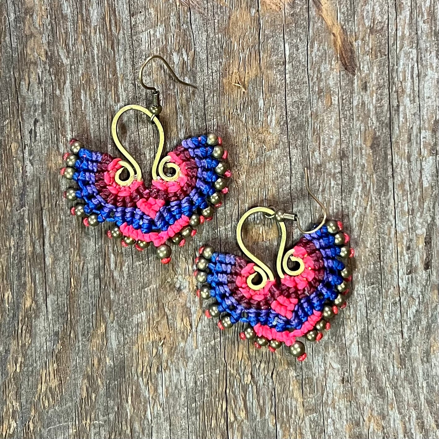 Assorted Thai Artisan Earrings — Fair‑Trade, Colorful, One‑of‑a‑Kind by Odyssey Importing