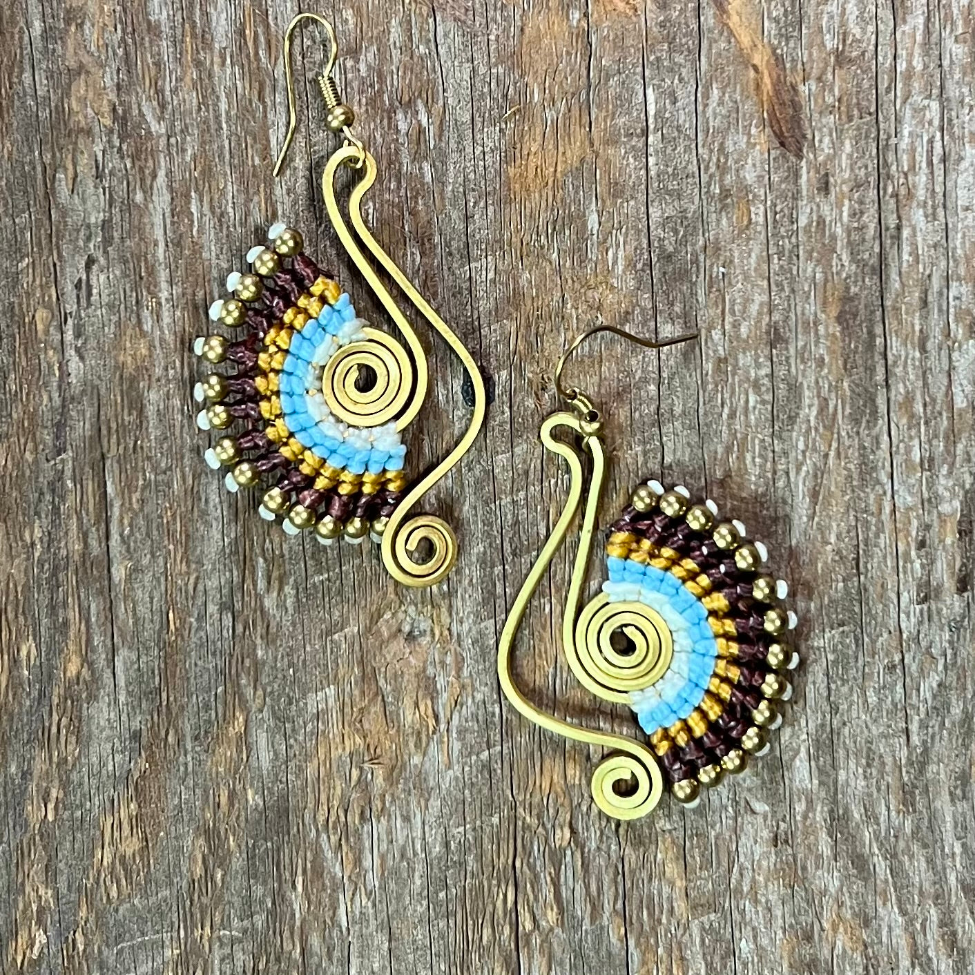 Eye of Horus Earrings — Fair‑Trade, Symbolic, Handcrafted by Odyssey Importing