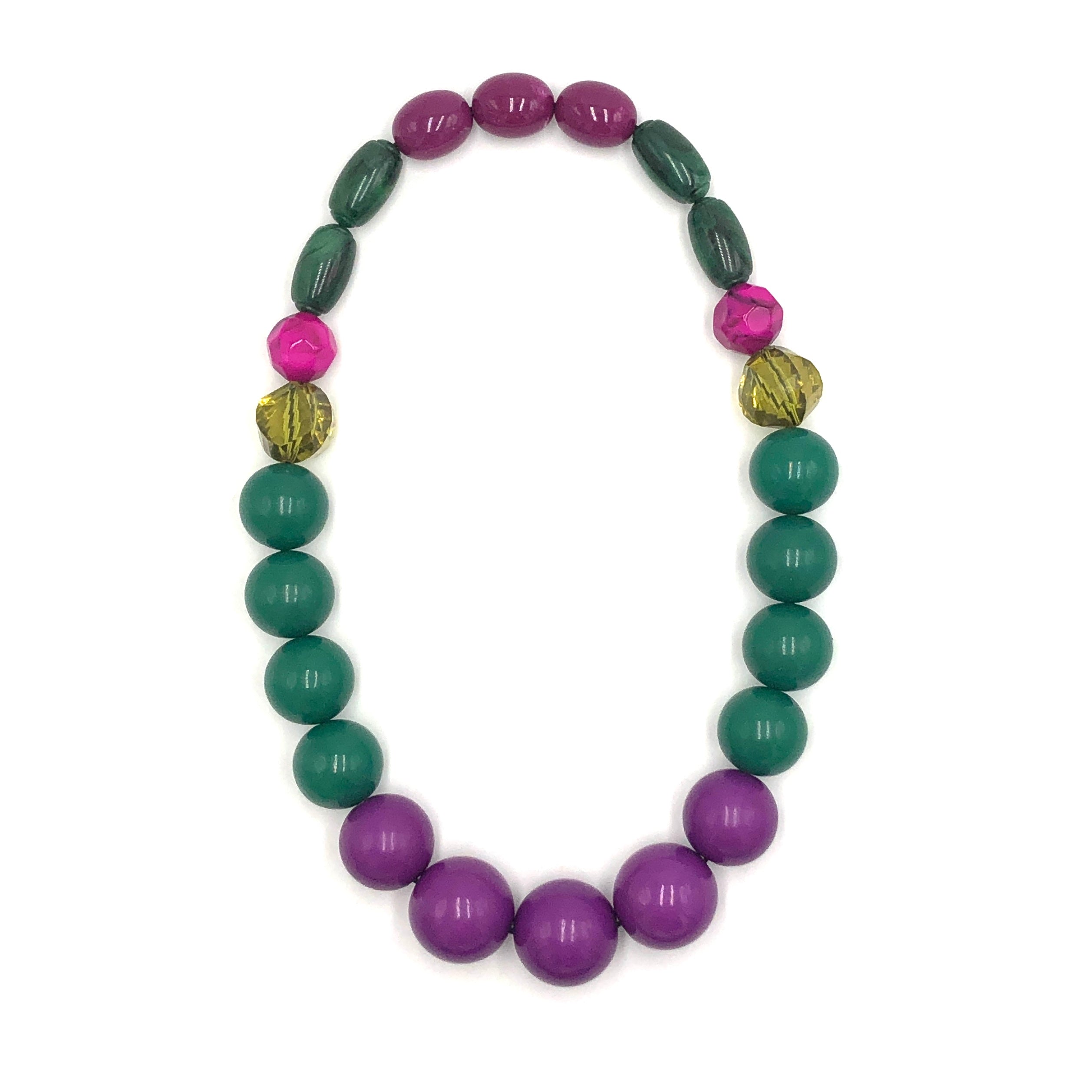 Viva & Violet Stretch Bauble Necklace - Shortie *