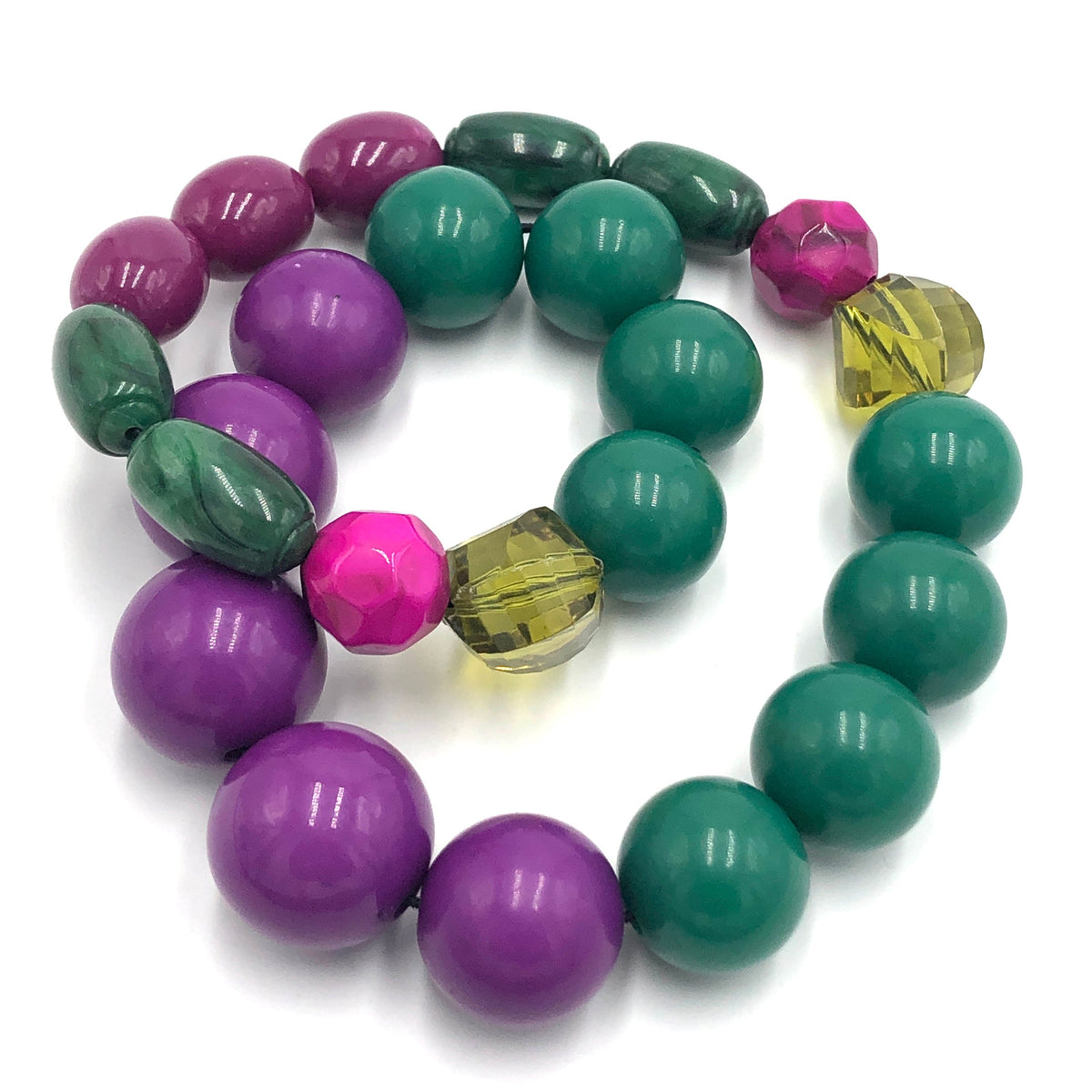 Viva & Violet Stretch Bauble Necklace - Shortie *