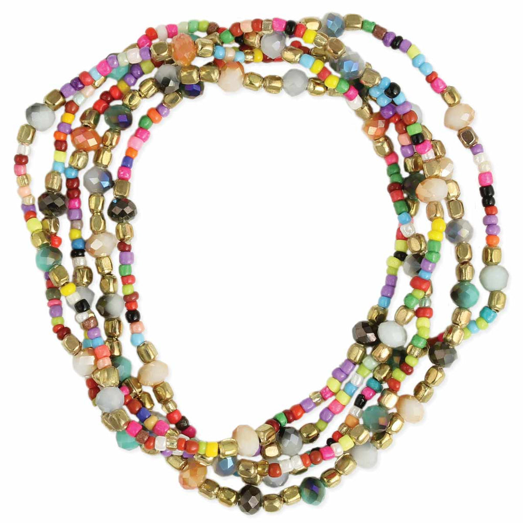 Sunswept Beaded Stretch Bracelet Sets
