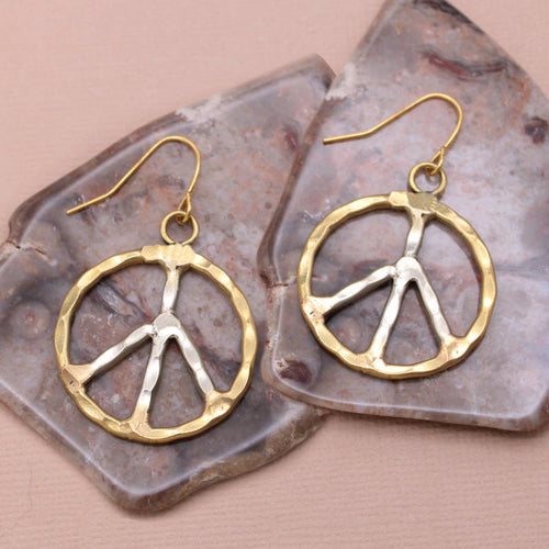 Bohemian Artisan Earrings, Trendy Everyday Mixed Metal Styles, Handmade & Curated by Soul Collective Studio