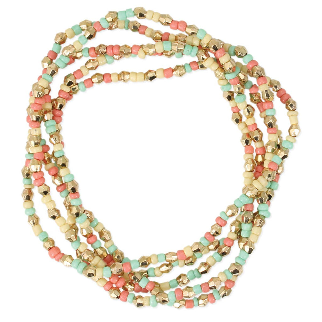 Sunswept Beaded Stretch Bracelet Sets