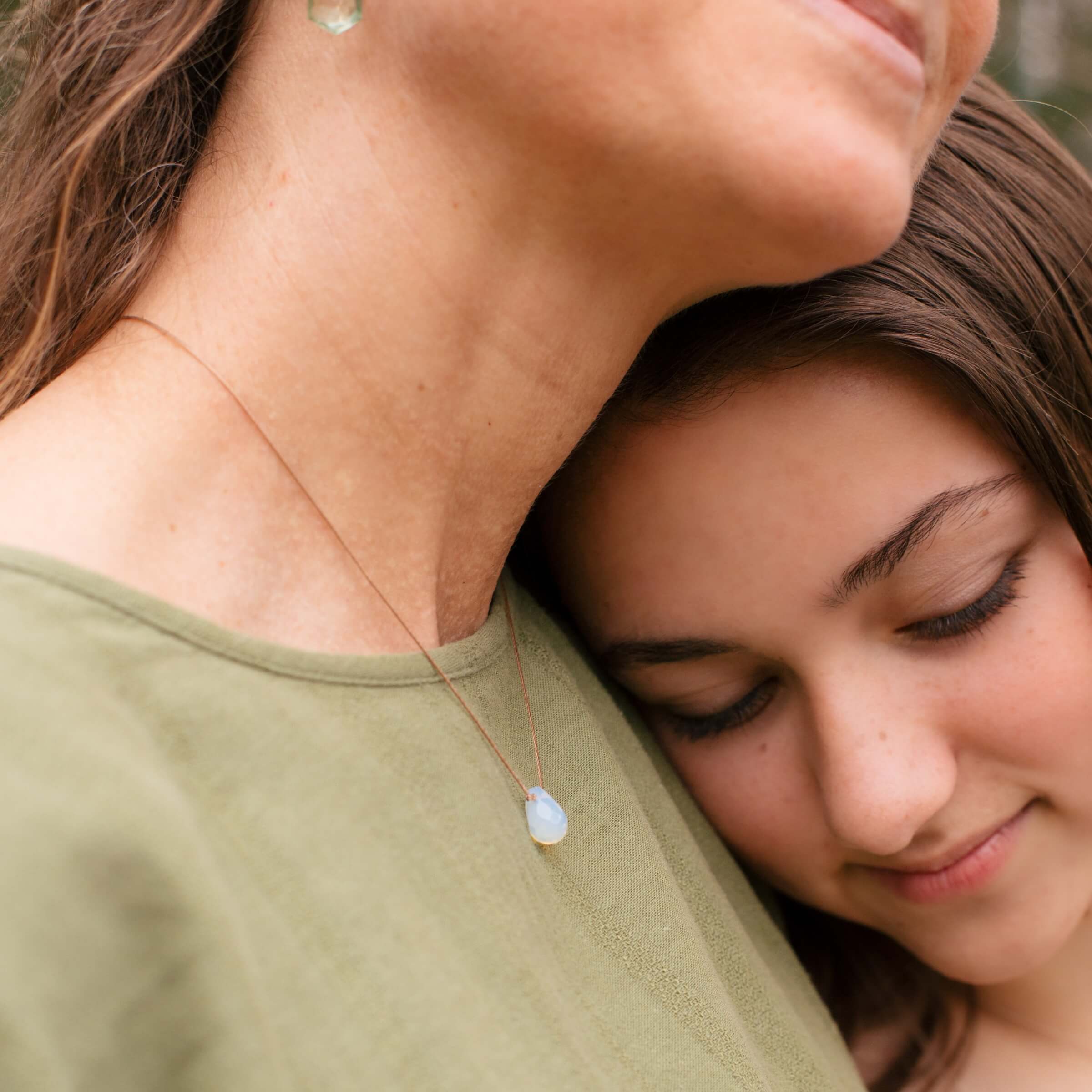 Opaline Crystal Soul Shine Necklace — Motherhood