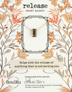 Smoky Quartz Refined Necklace — Release & Renew