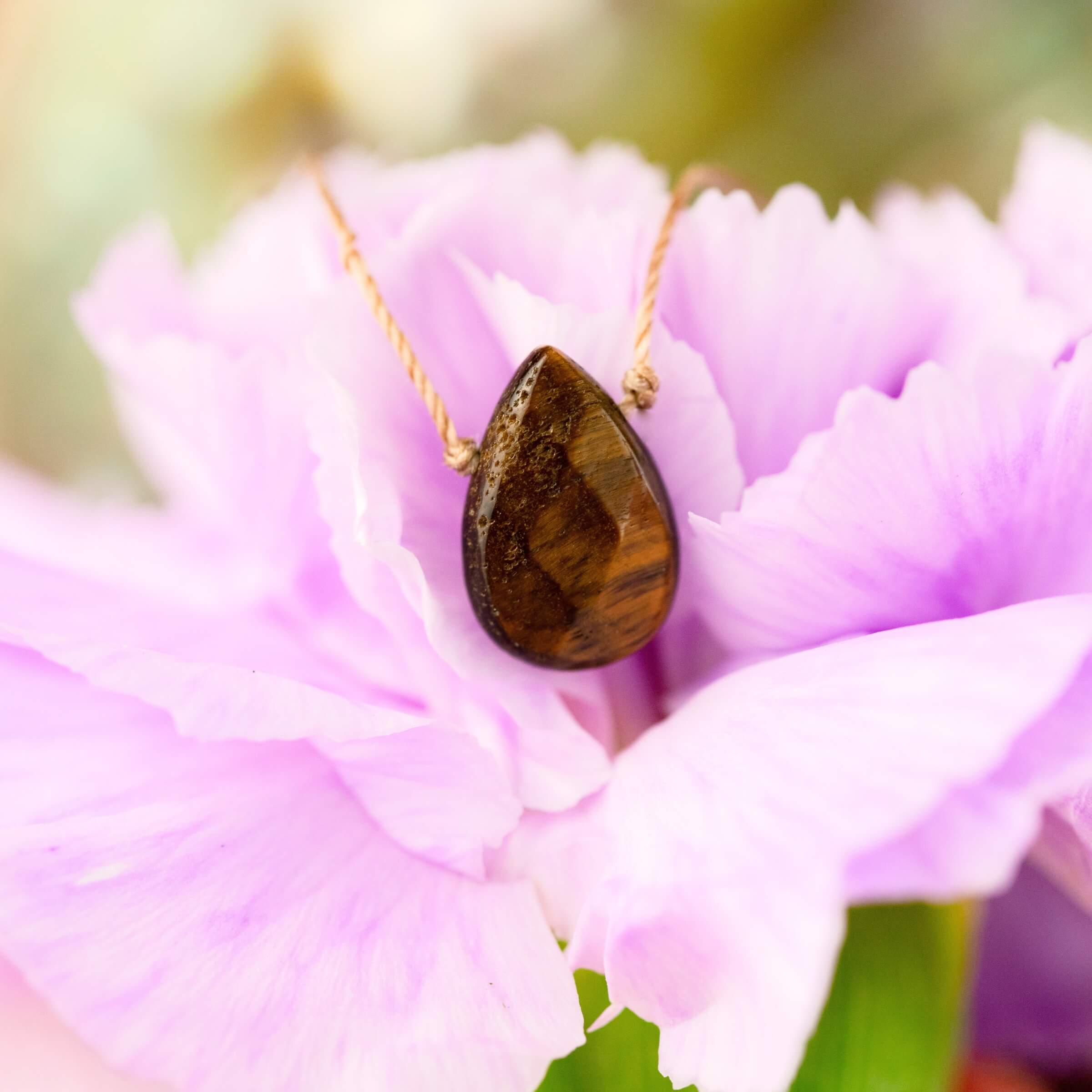 Tiger Eye Soul‑Full of Light Necklace — Empowerment